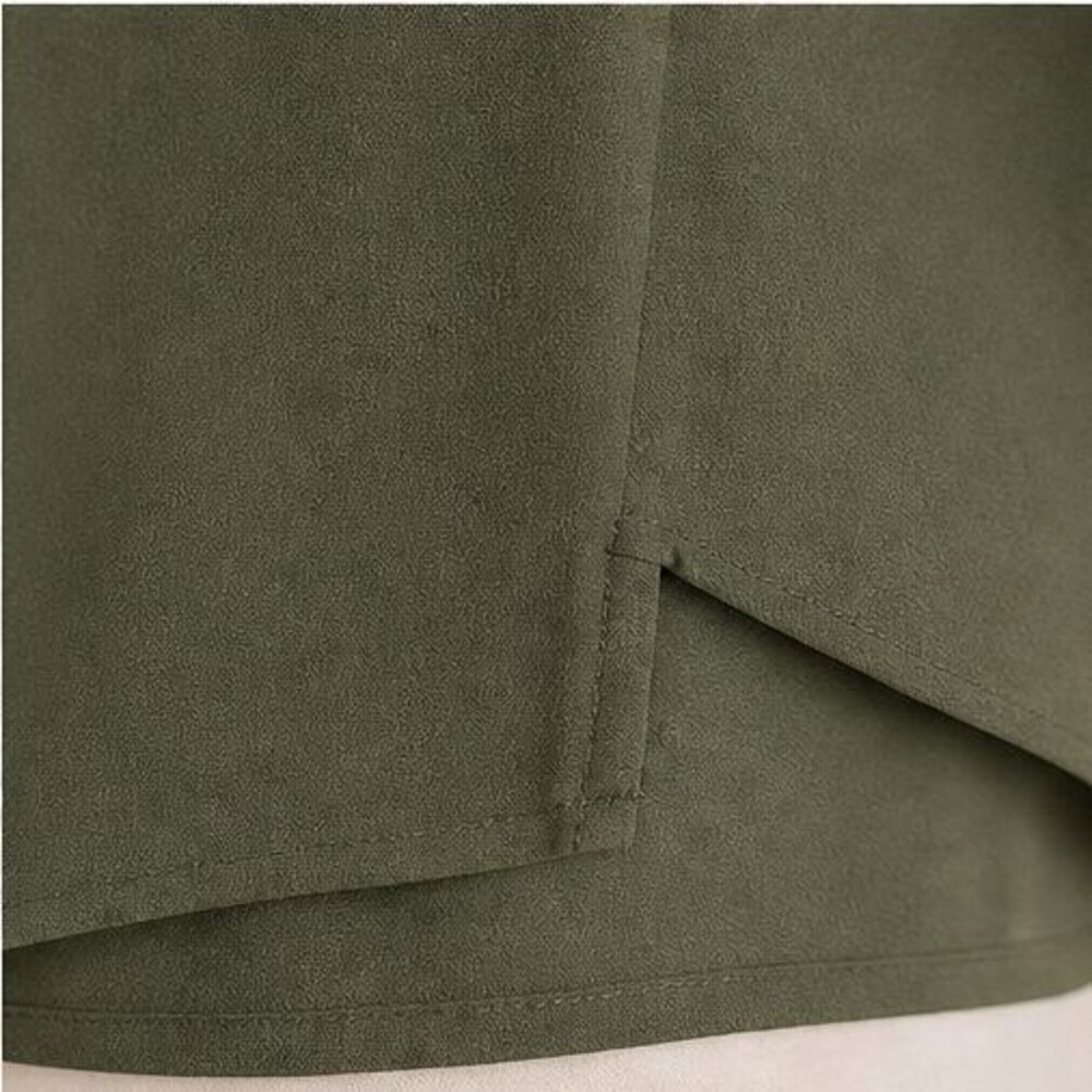 Olive Button Blouse - Picture 6 of 6